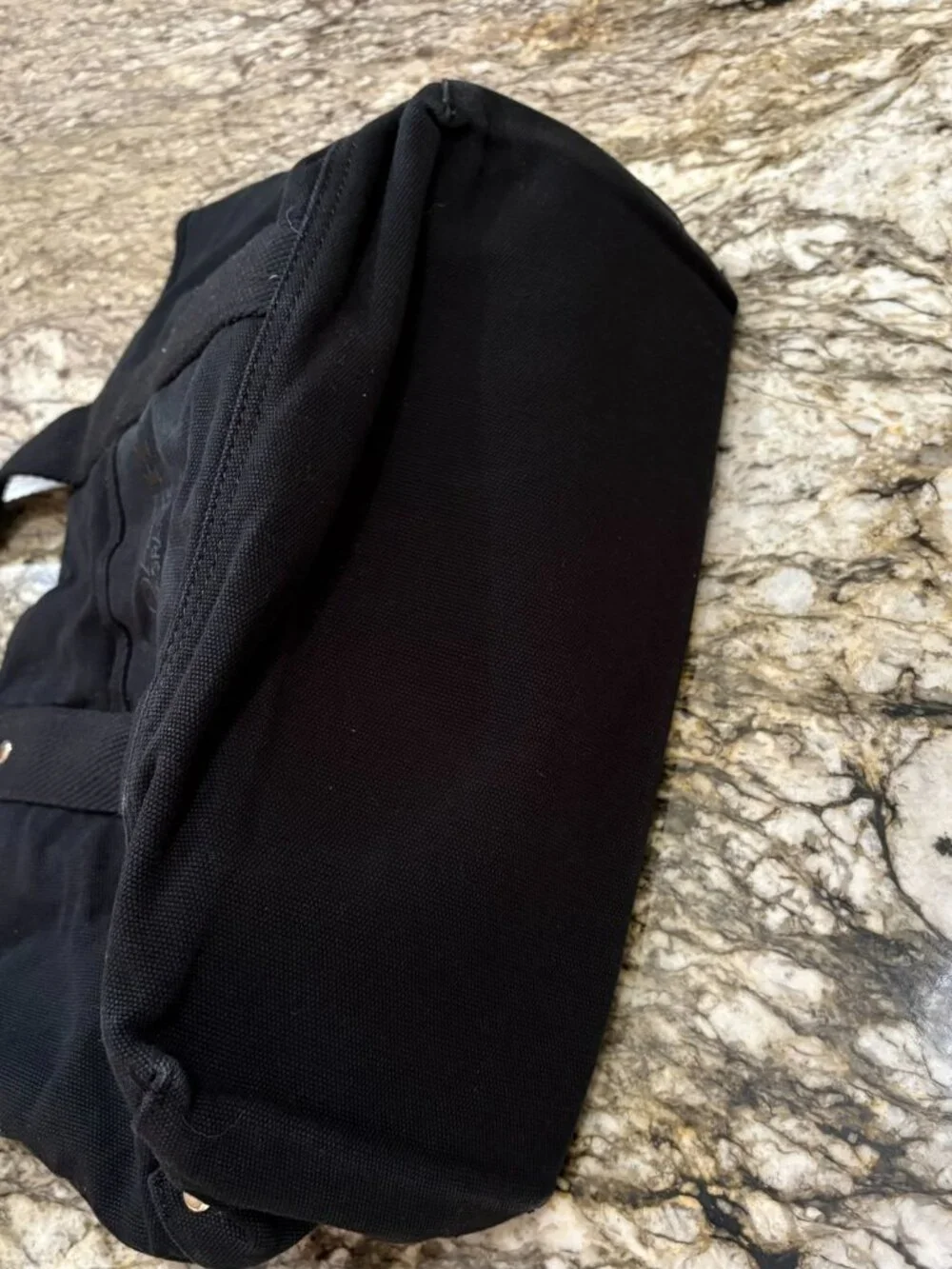 Coach Fragrance Canvas Tote Bag Black
